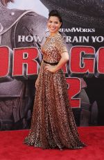 AMERICA FERRERA at How to Train Your Dragon 2 Premiere in Los Angeles