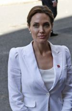 AMGELINA JOLIE at Global Summit to End Sexual Violence in Conflict