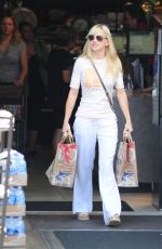 ANNA FARIS Out for Grocery Shopping in Los Angeles