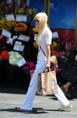 ANNA FARIS Out for Grocery Shopping in Los Angeles