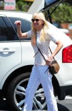 ANNA FARIS Out for Grocery Shopping in Los Angeles