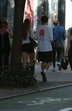 ANNASOPHIA ROBB Riding a Bike in New York