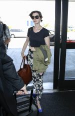 ANNE HATHAWAY at LAX Airport 0601
