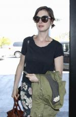 ANNE HATHAWAY at LAX Airport 0601