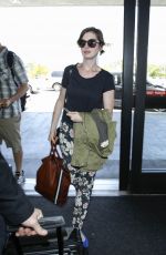 ANNE HATHAWAY at LAX Airport 0601