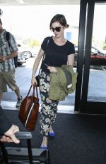 ANNE HATHAWAY at LAX Airport 0601