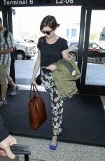 ANNE HATHAWAY at LAX Airport 0601