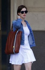 ANNE HATHAWAY Out and About in New York 2606