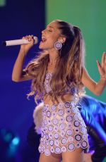 ARIANA GRANDE Performs at Heartradio Ultimate Pool Party in Miami Beach