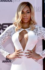 ASHANTI at 2014 Bet Awards in Los Angeles