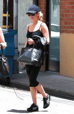 ASHLEE SIMPSON in Leggings Out and About in Studio City