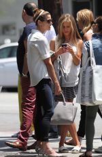 ASHLEY GREENE and CARA SANTANA Lunch at Toast in Hollywood