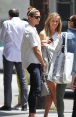 ASHLEY GREENE and CARA SANTANA Lunch at Toast in Hollywood