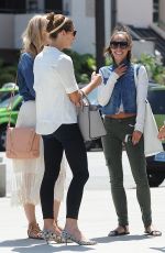 ASHLEY GREENE and CARA SANTANA Lunch at Toast in Hollywood