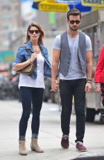 ASHLEY GREENE and Paul Khoury Out and About in New York