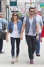 ASHLEY GREENE and Paul Khoury Out and About in New York