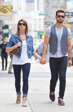 ASHLEY GREENE and Paul Khoury Out and About in New York