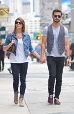 ASHLEY GREENE and Paul Khoury Out and About in New York