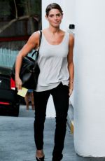 ASHLEY GREENE Arrives at Sky Bar at Mondrian Hotel in West Hollywood