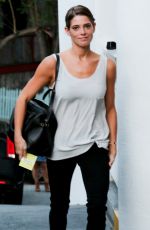 ASHLEY GREENE Arrives at Sky Bar at Mondrian Hotel in West Hollywood