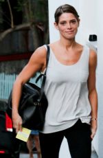 ASHLEY GREENE Arrives at Sky Bar at Mondrian Hotel in West Hollywood