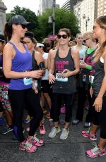 ASHLEY GREENE at Oakley Mini 10k in New York