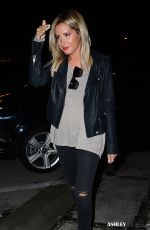 ASHLEY TISDALE Arrives at Craig