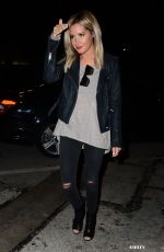 ASHLEY TISDALE Arrives at Craig