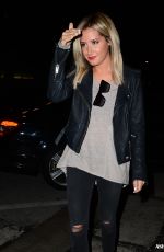 ASHLEY TISDALE Arrives at Craig