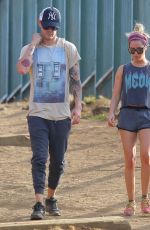 ASHLEY TISDALE at Runyon Canyon in Hollywood