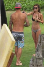 AUDRINA PATRIDGE in Bkini at a Beach in Bali