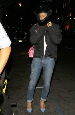 BAR REFAELI in Jeans Leaves Katsuya Restaurant in Hollywood