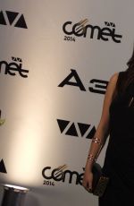 BARBARA PALVIN at 2014 Viva Comet Awards in Budapest