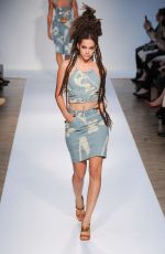 BARBARA PALVIN at Runway of Moschino Show in London