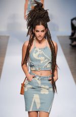 BARBARA PALVIN at Runway of Moschino Show in London