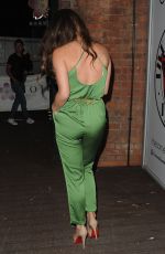 BROOKE BINCENT Out for a Friends Birthday in Manchester