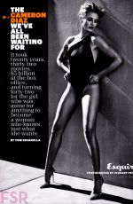 CAMERON DIAZ in Esquire Magazine, August 2014 Issue