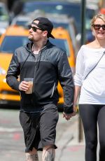 CAMERON DIAZ Out and About in New York