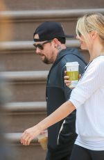 CAMERON DIAZ Out and About in New York