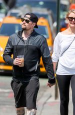 CAMERON DIAZ Out and About in New York