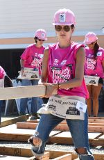 CAMILLA BELLE at Habitat for Humanity in Compton