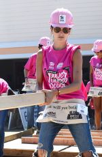 CAMILLA BELLE at Habitat for Humanity in Compton