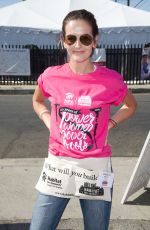 CAMILLA BELLE at Habitat for Humanity in Compton
