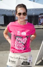 CAMILLA BELLE at Habitat for Humanity in Compton