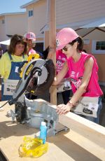 CAMILLA BELLE at Habitat for Humanity in Compton