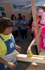 CAMILLA BELLE at Habitat for Humanity in Compton