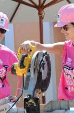 CAMILLA BELLE at Habitat for Humanity in Compton