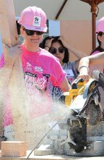 CAMILLA BELLE at Habitat for Humanity in Compton