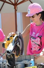 CAMILLA BELLE at Habitat for Humanity in Compton