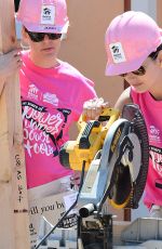 CAMILLA BELLE at Habitat for Humanity in Compton